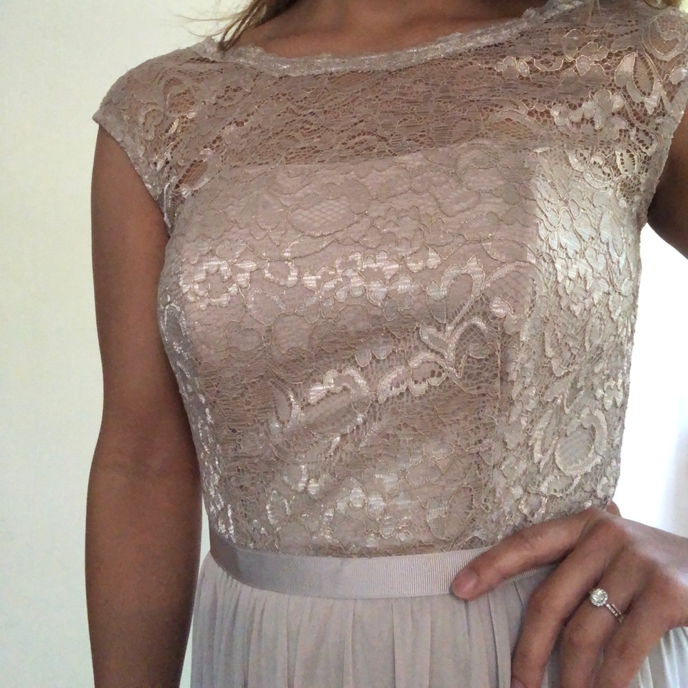 David's bridal bridesmaid dress